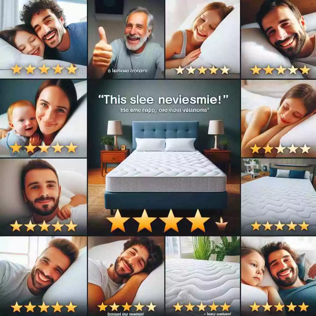 Memory foam mattress topper