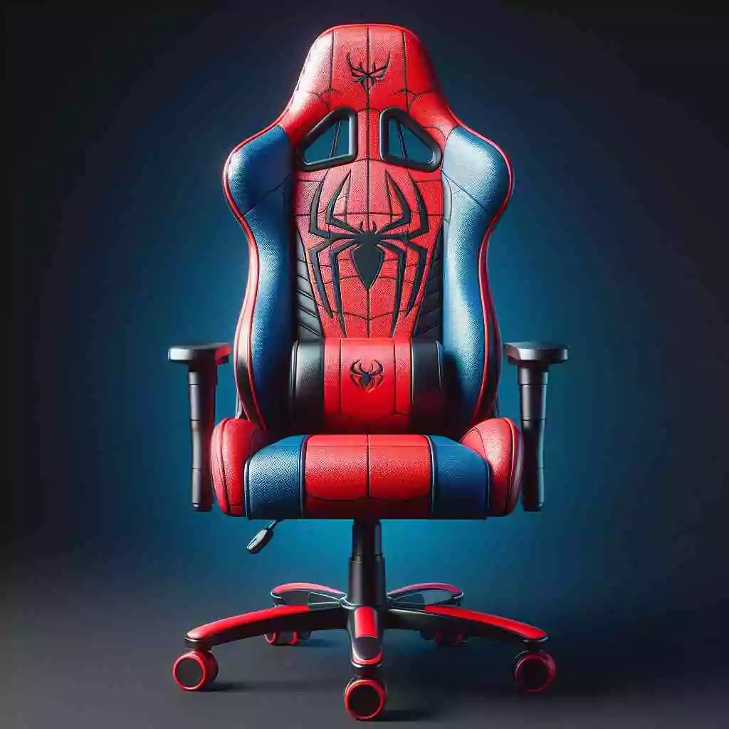 Spiderman-themed gaming chair
