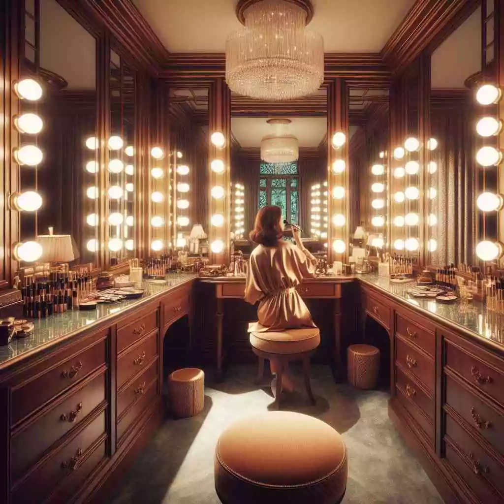 Tabletop vanity mirrors