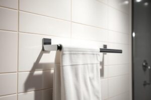 bathroom towel bar