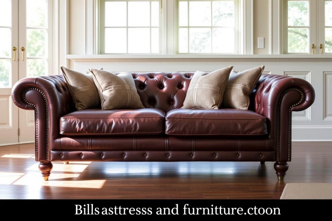 Add a touch of sophistication with a chesterfield sofa that never goes ...