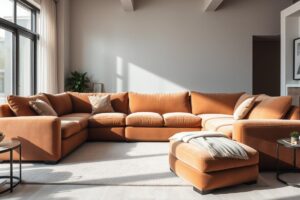 deep sectional sofa