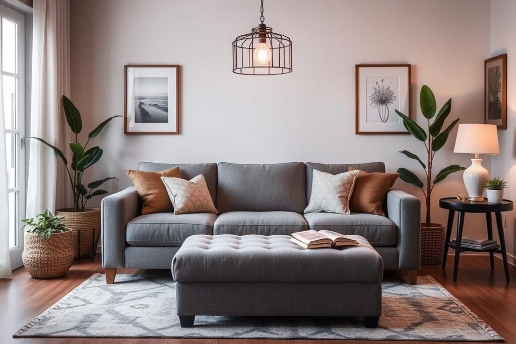 integrating ottomans in décor