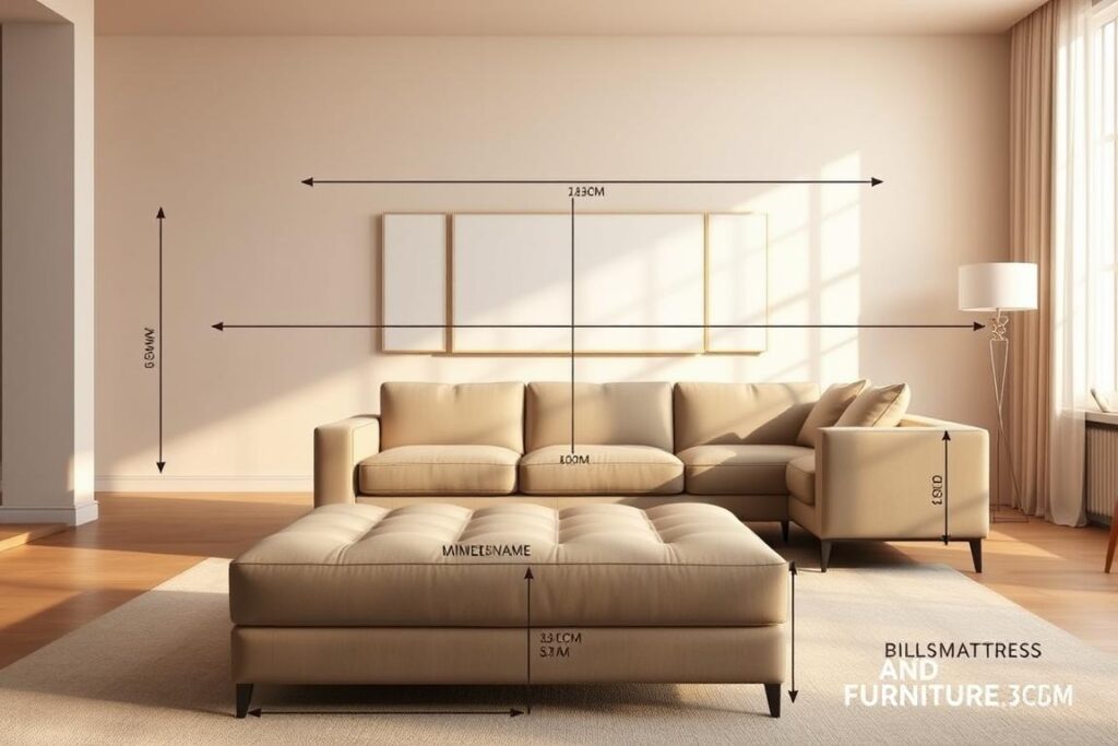 space planning and furniture dimensions