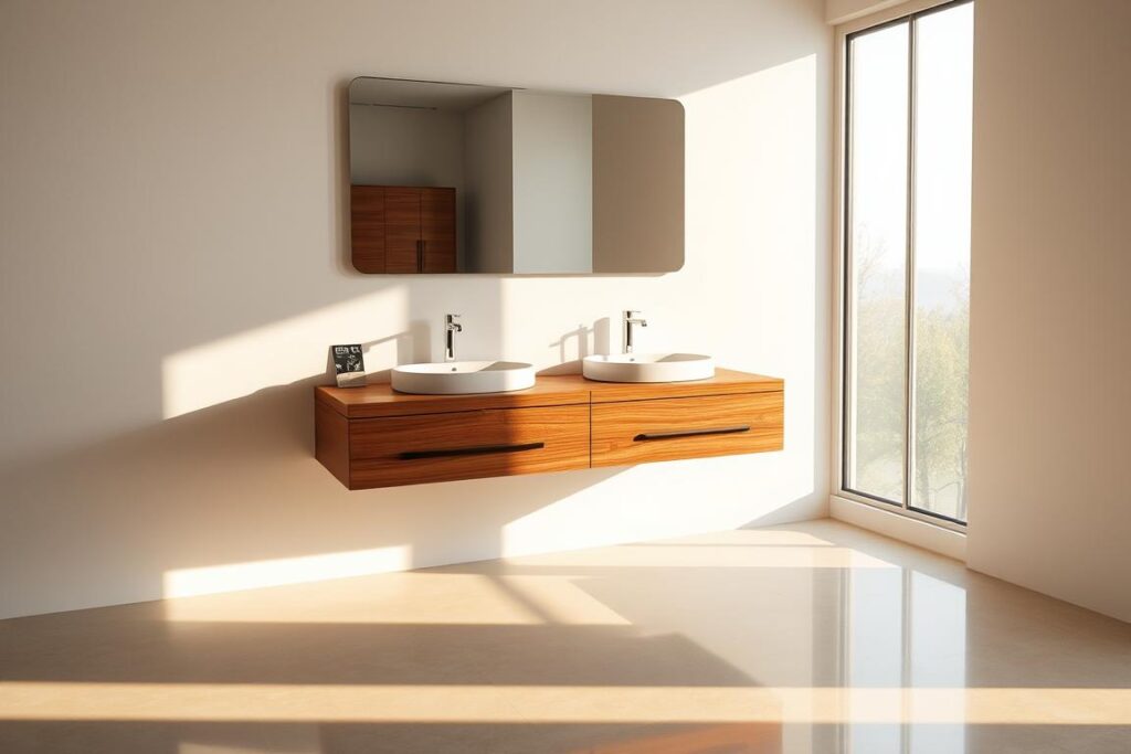 My floating vanity experience My floating vanity experience