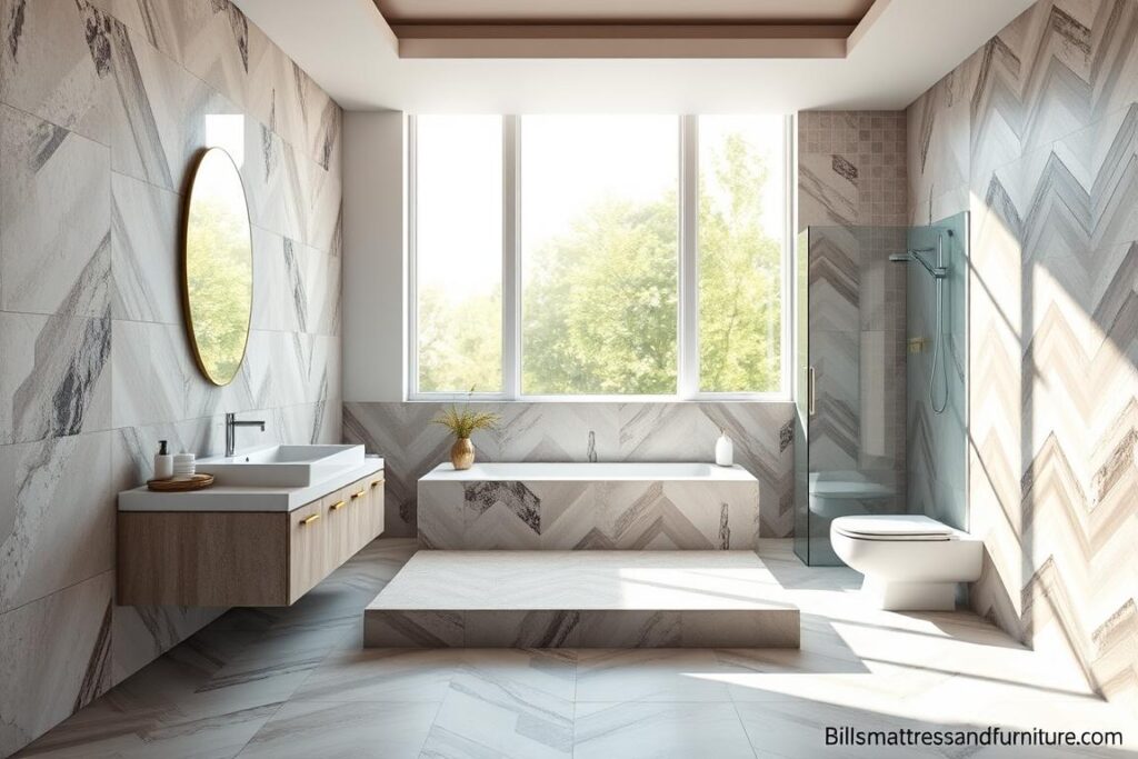 bathroom tile design trends