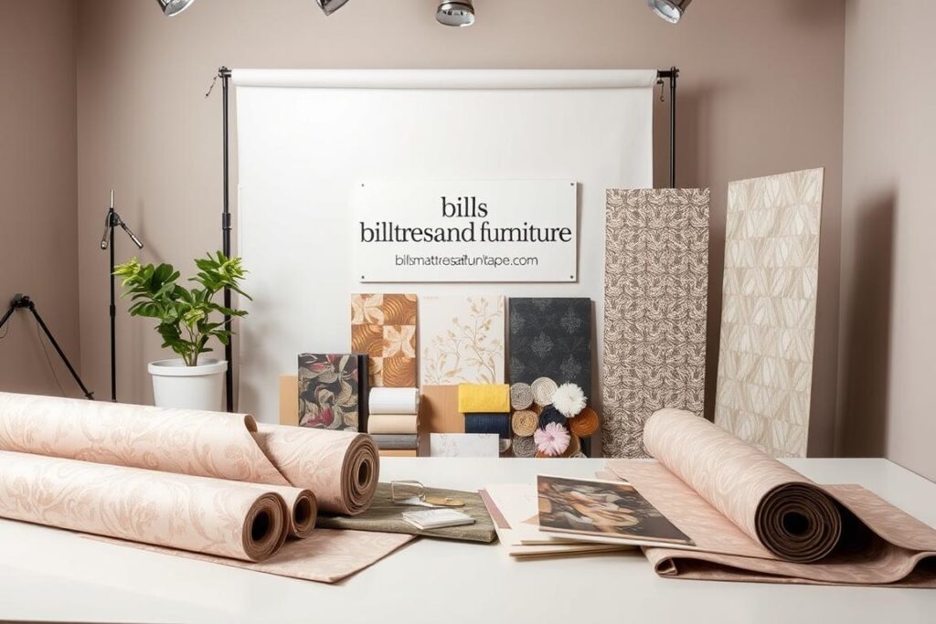 bathroom wallpaper materials