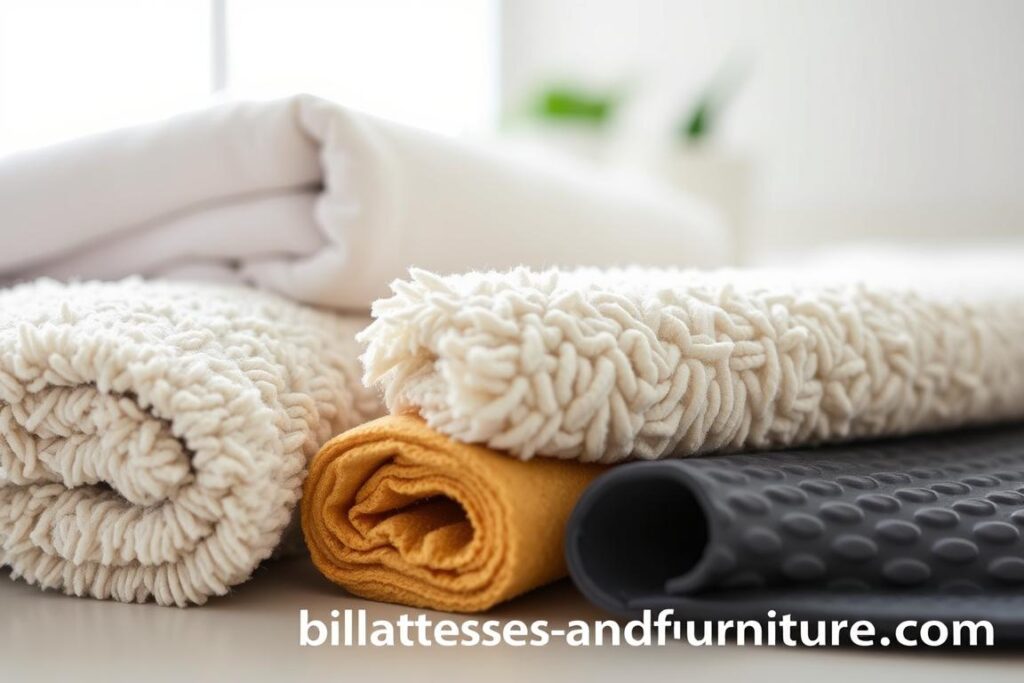 durable bathroom runner materials