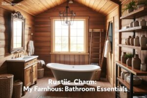 farmhouse bathroom