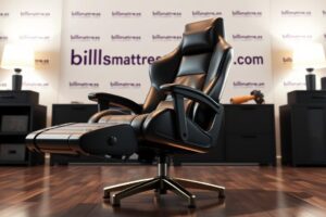 gaming chair with footrest