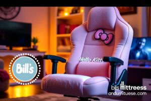hello kitty gaming chair