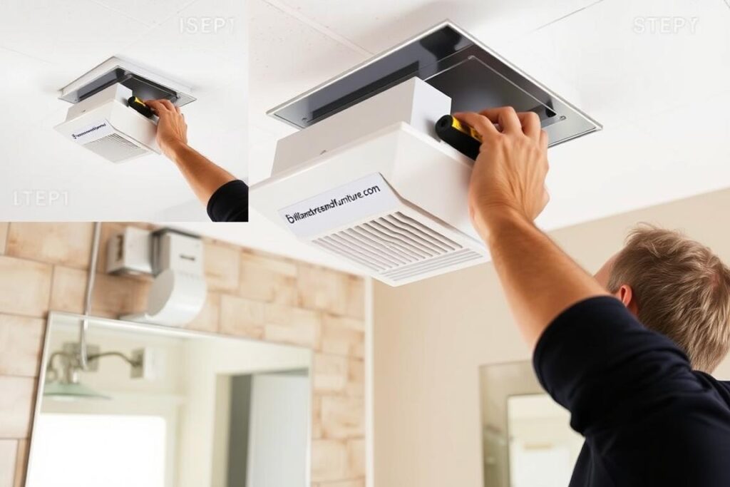 installation of bathroom exhaust fan installation of bathroom exhaust fan