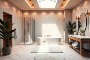 luxury bathroom