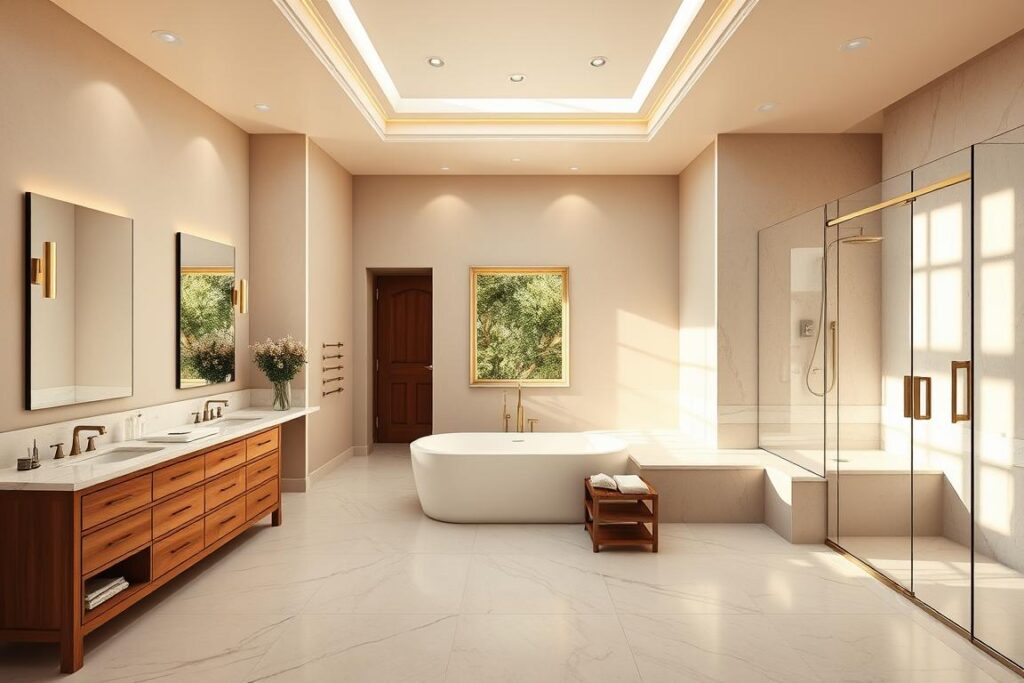 master bathroom layouts