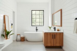 shiplap bathroom