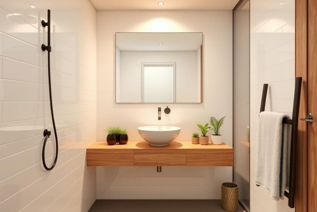 stylish small bathroom decor