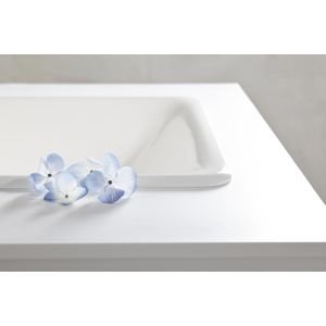 KOHLER 5400-FF Iron Plains Dual-Mount Bathroom Sink, Sea Salt