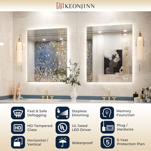 Keonjinn LED Backlit Mirror 96