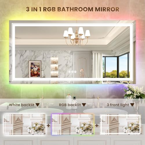 WTTY LED Bathroom Mirror 60