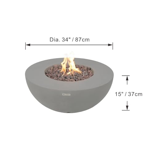 Roca Concrete Fire Pit 34