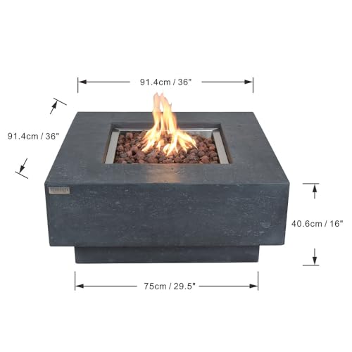 Manhattan Concrete Fire Pit 36