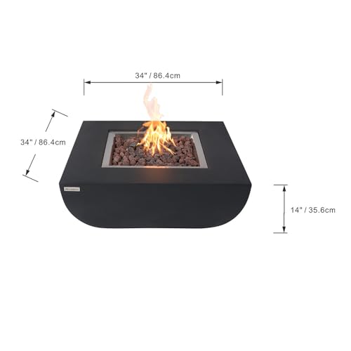 Aurora Concrete Fire Pit 34