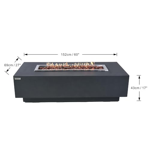 Granville Concrete Fire Pit 60
