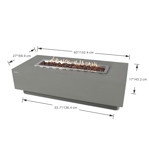 Granville Concrete Fire Pit 60