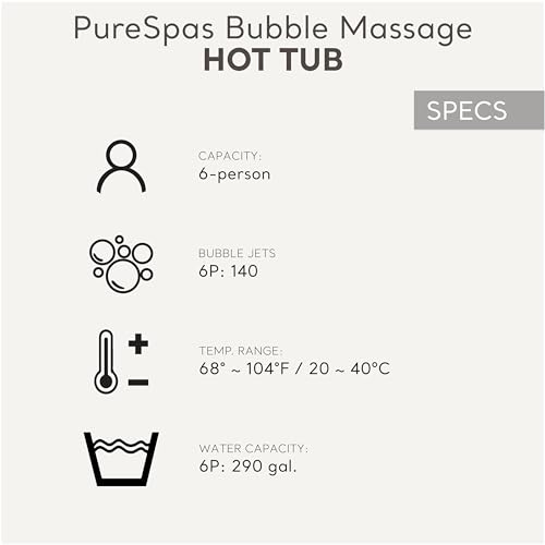 Intex PureSpa 6 Person Bubble Massage Inflatable Hot Tub Spa Set, Sahara Tan - Portable Outdoor Spa Plus Water Heater Pump, Foam Cover, Dispenser Ball