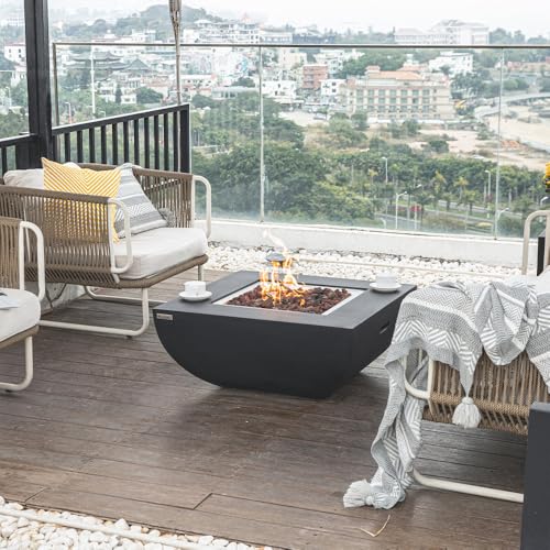Aurora Concrete Fire Pit 34