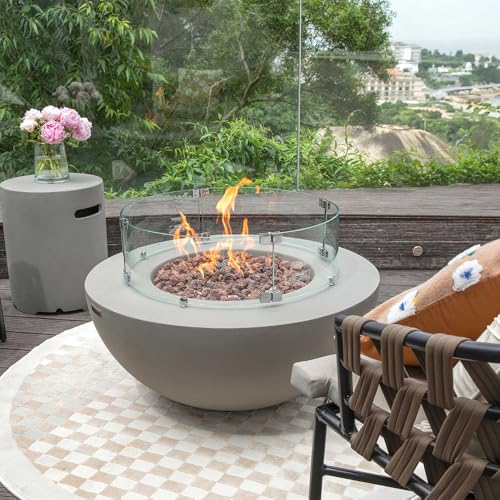 Roca Concrete Fire Pit 34