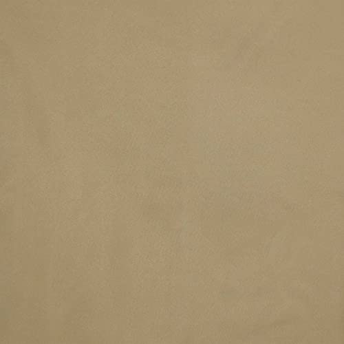 Sunnydaze 125 x 77 Inch Polyester 4-Piece Gazebo Sidewall Set - Gazebo Curtains Only - Provides Shade and Privacy - Tan