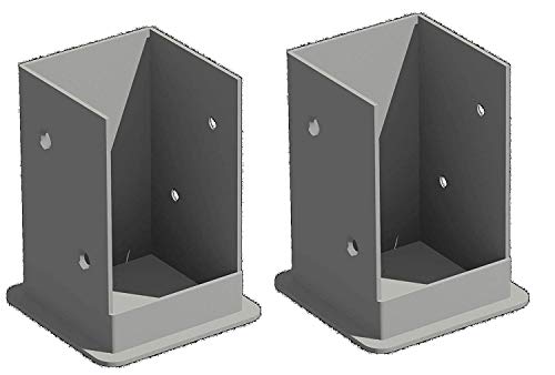 New England Arbors Bolt Down Bracket Kit for Pergolas - VA80205