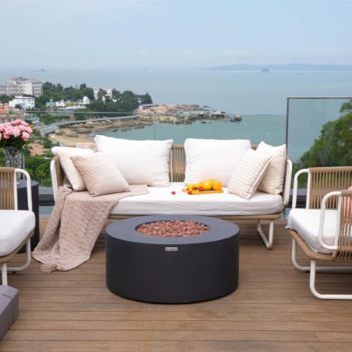 Venice Concrete Fire Pit 34