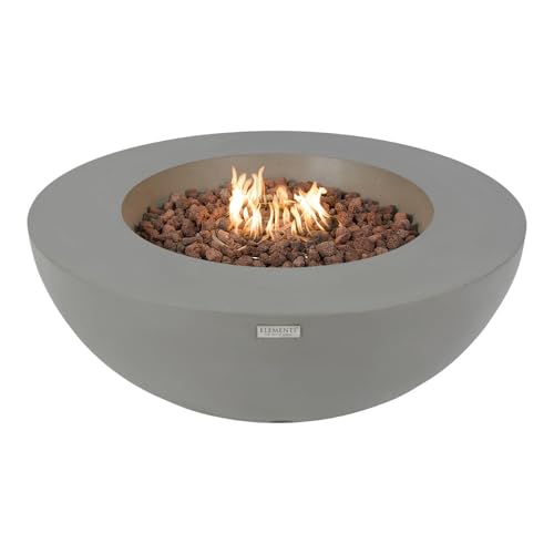 Lunar Bowl Concrete Fire Pit 42