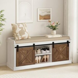 Featured image for 5 Entryway Benches That Will Declutter Your Mornings