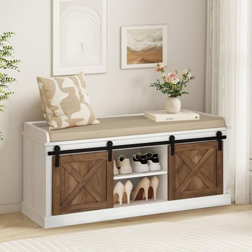 Featured image for 5 Entryway Benches That Will Declutter Your Mornings