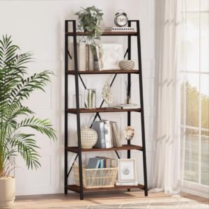 Featured image for 5 Ladder Shelves That Will Declutter Your Home Office