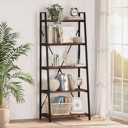 Featured image for 5 Ladder Shelves That Will Declutter Your Home Office